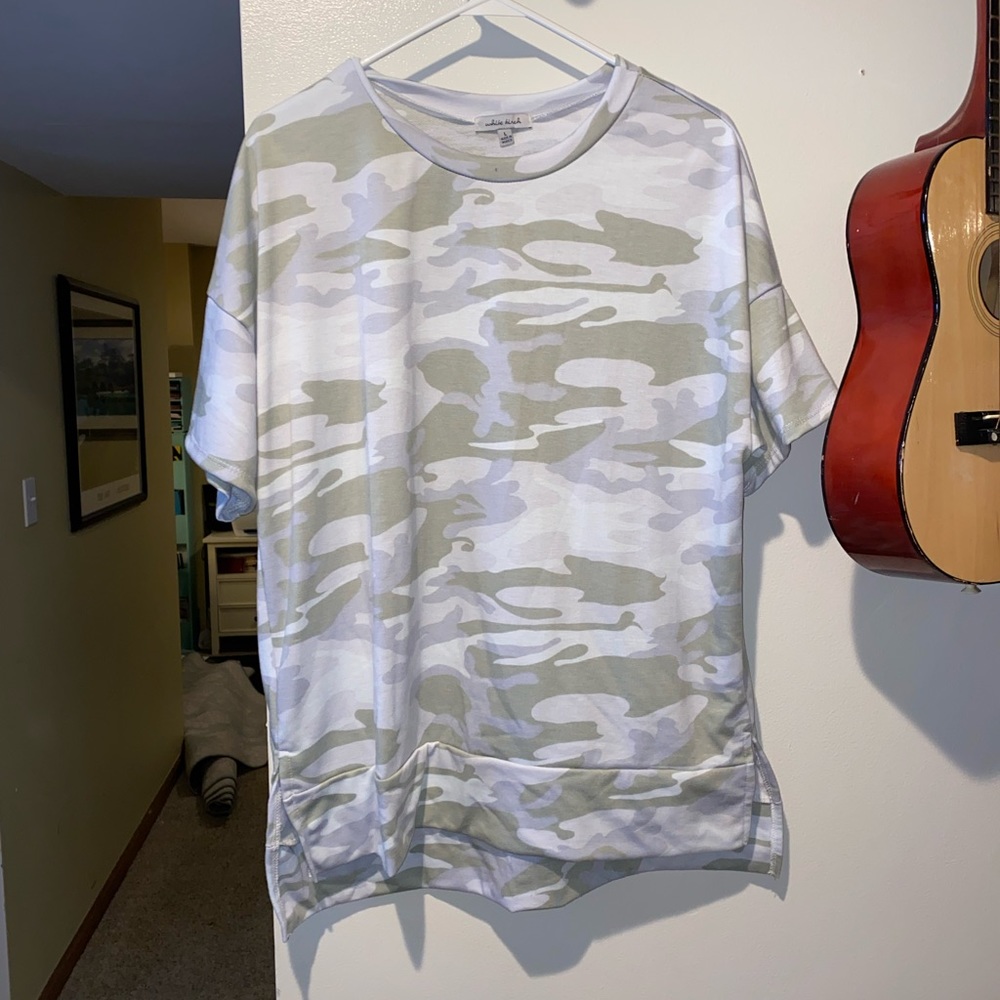 Soft camo short sleeve
